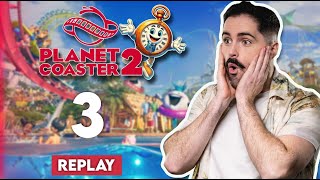 On répare les bêtises 3  Planet Coaster 2 [upl. by Vetter751]