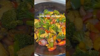 Stir Fried Veggies Recipe Healthy amp Quick Stir Fry Vegetables Healthy Sauteed Vegetables [upl. by Narot]