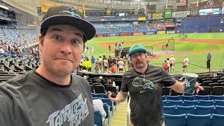 World’s Largest Hercules amp 🔥 Tampa Bay Ray’s vs Mets  City Connect Night Was 🔥 Burger King was Ok [upl. by Molloy354]