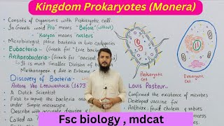 kingdom prokaryotae  discovery of bacteria  class 11  Lec 01 visiblescience22 [upl. by Monteith554]