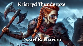 Kristryd Thunderaxe [upl. by Krakow]