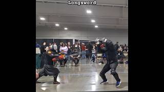 Longsword Highlight HEMA Tournament martialarts [upl. by Laekim]