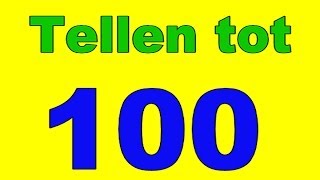 Tellen tot 100 honderd peuters kleuters cijfers leren [upl. by Terr506]