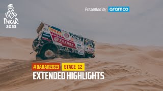 Extended highlights of Stage 12 presented by Aramco  Dakar2023 [upl. by Hainahpez]