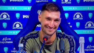 Matteo Politano intervista post partita EmpoliNapoli 01 [upl. by Goth]