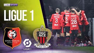 Stade Rennais vs Nice  LIGUE 1 HIGHLIGHTS  011324  beIN SPORTS USA [upl. by Africa514]