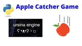 Learning Python Ursina Engine by Making an Apple Catcher Game [upl. by Kevyn122]