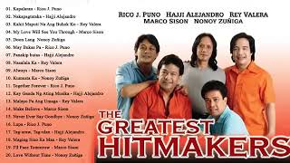 Rico J Puno Rey Valera Marco Sison Hajji Alejandro Greatest Hits OPM Tagalog Love Songs Ever [upl. by Goddord]