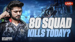 KYA AAJ 80 KILLS HONGE  CLASSIC HACKER BOLTE  BGMI LIVE [upl. by Akilat]