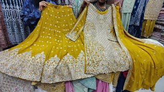 Gorgeous bridal party dress collection at puja special offer Bombay style party dress helptalk [upl. by Sarilda]