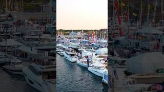 Nothing beats a boat show 💥🛥️ Boating Boats RhodeIsland Shorts [upl. by Dlawso]