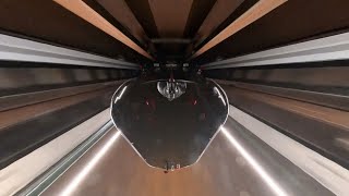 Buildup to the first vehicle test in the European Hyperloop Center [upl. by Halak]