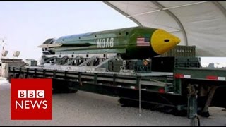 US drops mother of all bombs on IS  BBC News [upl. by Geanine]