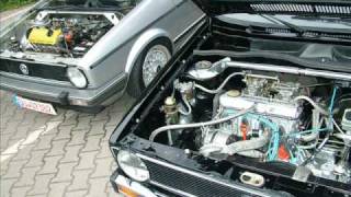 golf 1 MK 1 golf1cult weber doppelvergaser carburator [upl. by Nossila]