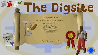 OSRS The Digsite Quest Guide  Ironman Approved [upl. by Asertal]