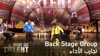 عرض هيب هوب ورقص كوميدي قدمته فرقة Back Stage Group [upl. by Ovida969]