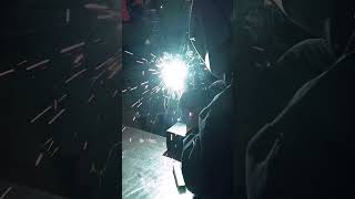 Welding a miniature wood stove from start to finish welding MIG weldernation DIY [upl. by Akiemat702]