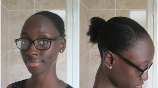 Ponytail Using Gel [upl. by Moffat]