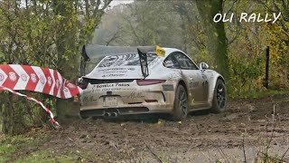 Rallye des crêtes 2024 difficult corner [upl. by Thedrick182]