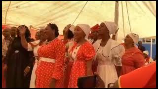 BK amp G family sings at ordination of Reverend MP Basson [upl. by Nyrmac]