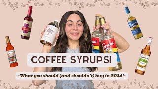 Coffee Syrups You Need in 2024 [upl. by Teirtza363]