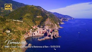 4K  Cinque Terre Vernazza up to Monterosso al Mare  Italy [upl. by Damick207]