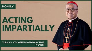 Acting Impartially  William Cardinal Goh Homily  30 Jan 2024 [upl. by Annayram447]