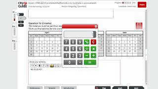 Functional Skills Maths Level 2 Sample paper 3  Part 1 [upl. by Amadus]