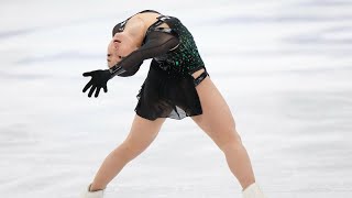 Kaori Sakamoto ✨ Free Skate WTT 2021 [upl. by Minnie]