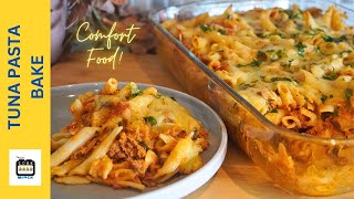 Tuna Pasta Bake  The Ultimate Comfort Food Recipe CookBakeMunch [upl. by Eerrahs32]