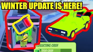 NEW BANK TRUCK DELOREAN C4 UPDATE  Roblox Jailbreak [upl. by Goldie]