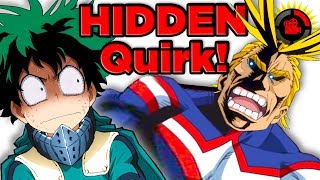 Film Theory My Hero Academia  All Mights SECRET Quirk [upl. by Leruj348]