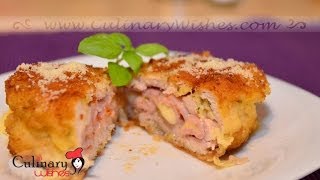 Chicken Cordon Bleu Recipe [upl. by Znerol]