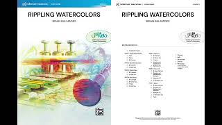 Rippling Watercolors by Brian Balmages – Score amp Sound [upl. by Archy132]