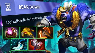 BEAR UNLEASHED  23SAVAGE INSANE URSA Play with MIDONE  1914 KDA  Dota 2 Highlights [upl. by Dede]