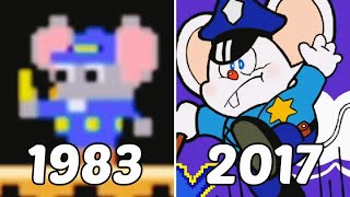 Evolution of Mappy Games 19832017 [upl. by Ferullo732]