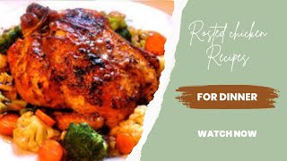 Roasted chicken  How to Mack Roasted chicken  chicken Roasted Airfare  without oil cooking [upl. by Asira]