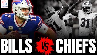 Bills QB Josh Allens Resilience vs Chiefs Defensive Pressure [upl. by Marino]