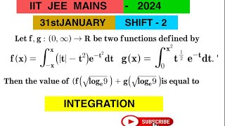 Let fg0infinityR be two functions defined by fxintegration fromx to xtt2et2 dtgx [upl. by Rhodes]