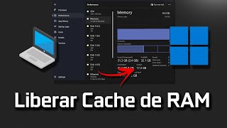 💻Como LIBERAR el CACHE de la MEMORIA RAM en WINDOWS 1011 [upl. by Ahsaeym]