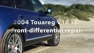 Touareg Cayenne and Q7 front differential repair [upl. by Celine]