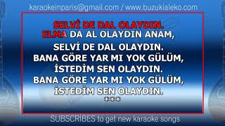 AĞLAMA YAR AĞLAMA ANAM ► KARAOKE [upl. by Ravel]