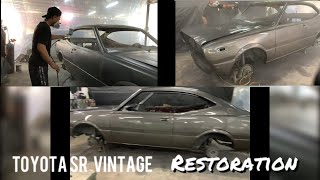 TOYOTA SR restoration repaint 2024 in support by BORDSKIE works moto vlog located dumaguete city [upl. by Mauricio707]