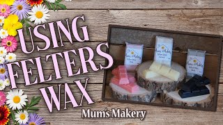 Felters Wax  Product Overview  Wax for Needle Felting [upl. by Bail946]