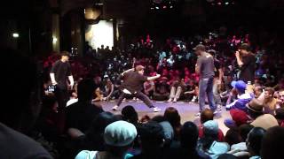 World Bboy Classic 2010  18 finals  Rugged Solutions vs Lamine amp Lil G [upl. by Streeter432]