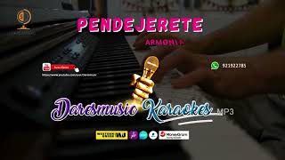 PENDEJERETE LESLIE SHAW amp ARMONIA 10 KARAOKE [upl. by Healion]