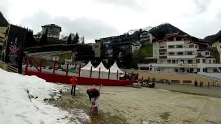 Skiing in Spring 2016 Ischgl Austria [upl. by Atteuqihc]