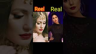 Reel vs real🐍🐍Naagin serial actress play naagin cast💯 mouniroy surbhichandna viral shorts [upl. by Baerl]