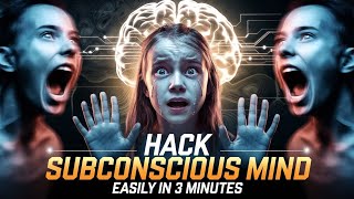 Hack Your Subconscious Mind Easily In 3 Minutes Law of attraction Manifestation success [upl. by Blanch]