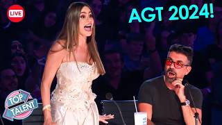 NEW 🇺🇲 Americas Got Talent 2024 Auditions❗QuarterFinals Week 1 😲 [upl. by Imtiaz361]